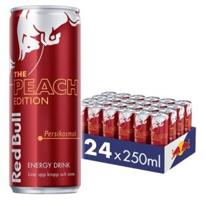 Red Bull , Peach Edition Energidryck 25 Cl