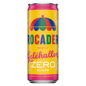 Trocadero Gelehallon Zero Läsk, Burk, 33 Cl