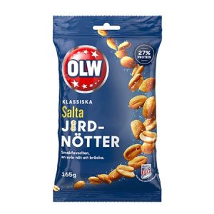 Jordnötter Salta Olw, 165g
