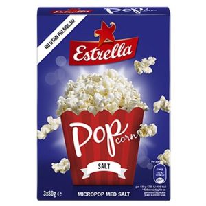 Micropopcorn 3-pack Estrella 240 G