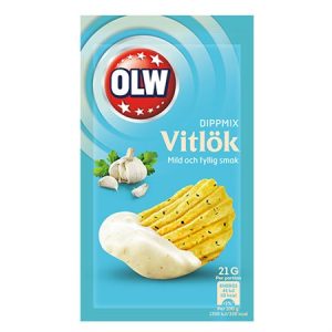 Olw Dippmix Vitlök 21g