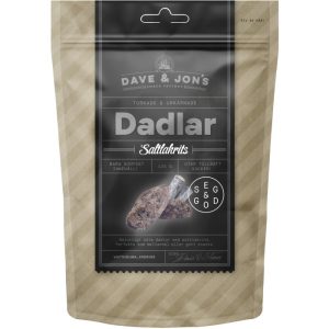 Dave & Jon's Dadlar Saltlakrits 125g