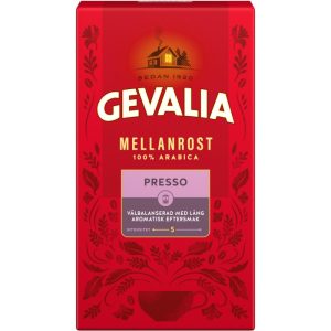 Gevalia Mellanrost Presso Presskaffe, 450 G