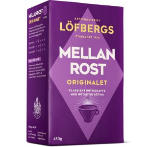 Löfbergs Mellanrost Originalet Bryggkaffe, 450g