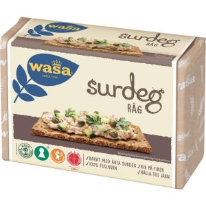 Wasa Surdeg Råg Knäckebröd, 305g