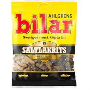 Ahlgrens Bilar Saltlakrits 130g