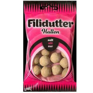 Hallon Lakrits Filidutter , 65g