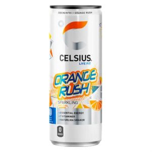 Celsius Orange Rush  Energidryck 