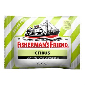 Citrus Sugar Free Halstabletter Fisherman's, 25g