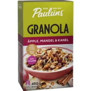 Paulúns  Äpple Mandel Kanel Granola  