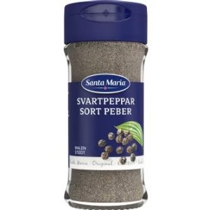 Santa Maria Svartpeppar Malen 31g