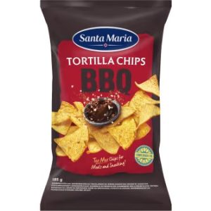 Tortilla Chips Bbq 185g