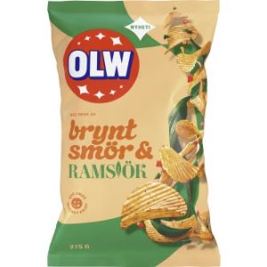 Brynt Smör Ramslök Chips 275g
