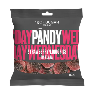 Pändy Strawberry Liquorice 50 G 