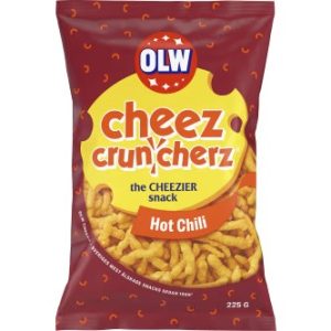 Cheez Cruncherz Hot Chili Olw, 225g