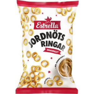 Jordnötsringar Orginalet Estrella, 250g