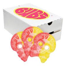 Bubs Lemon Raspberry Skalle 3,2 Kg