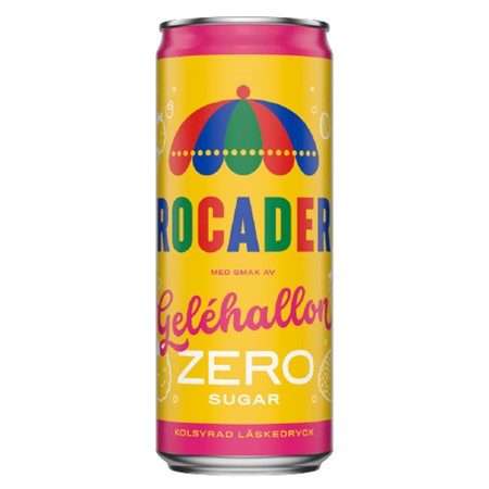 Trocadero Gelehallon Zero Läsk, Burk, 33 cl