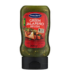 Green Jalapeño Relish Santa Maria, 300g