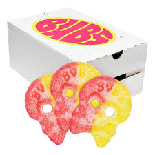 Bubs Lemon Raspberry Skalle 3,2 Kg